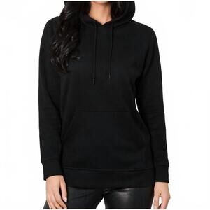 NEW FRENCH KYSS pullover hoodie jacket in black